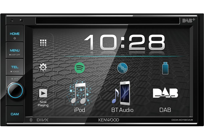 Kenwood DDX4019D-E3 Ricevitore multimediale per auto Nero 88 W Bluetooth