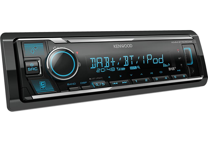 Kenwood Electronics KMM-BT505DAB Ricevitore multimediale per auto Nero 22 W Bluetooth