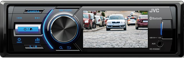 JVC KD-X560BT Nero 180 W Bluetooth