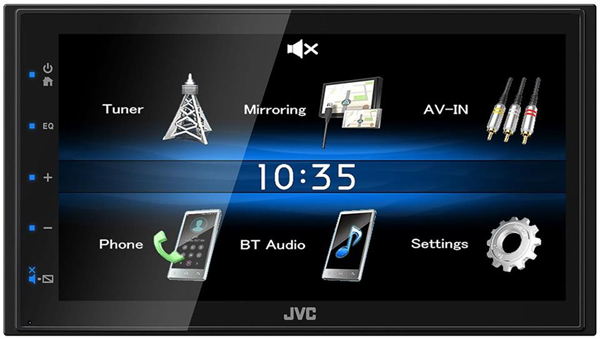 JVC KW-M25BT Nero 200 W Bluetooth