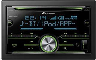 Pioneer FH-X730BT Bluetooth Black car media receiver - car media receivers (4.0 channels, MOSFET, 1.5 lines, LCD, Multi, Black)