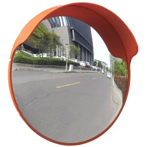 BERKFIELD HOME Convex Traffic Mirror pc Plastic Orange 45 cm Outdoor