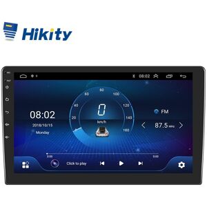 Hikity 2 Din 10 Inch Android 10.0 Car Radio Stereo 2+32G with Android Auto Carplay 1024*600 HD Touch Screen GPS Wifi Bluetooth FM Car MP5 Player