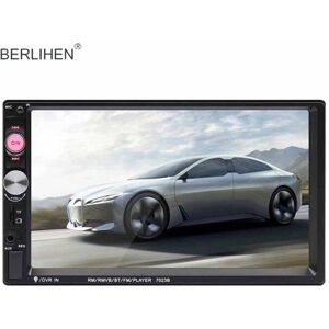 BERLIHEN 7023B 7 Inch 2 Din Car Radio Bluetooth Audio Video U Disk MP5 Player