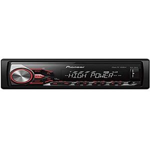 Pio01mvh280fd Pioneer MVH-280FD High Power Car Stereo with RDS tuner, USB and Aux-In. Supports iPod/iPhone Direct Control and Android.