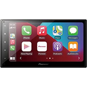 Pioneer SPH-DA160DAB Mechafree 6.8” Capacitive touchscreen multimedia player with Apple CarPlay, Android Auto and USB Mirroring for Android. Bluetooth, DAB/ DAB+ Digital Radio, 13-band GEQ.