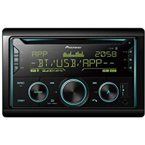 Pioneer FH-S720BT 2-DIN CD Tuner with Bluetooth, multi colour illumination, USB, Spotify, Pioneer Smart Sync App and compatible with Apple and Android devices.