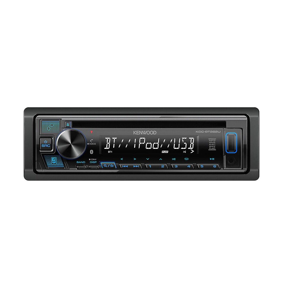 Kenwood Cd Receiver with Bluetooth - Black