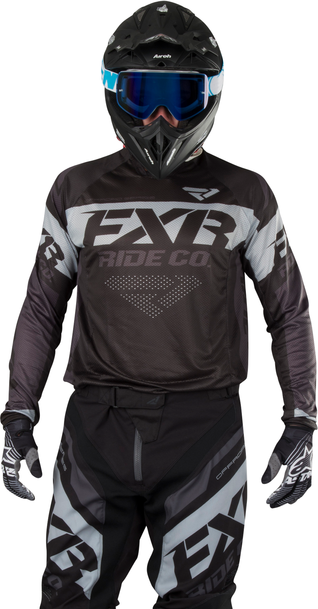 FXR Crossipaita FXR Revo Offroad Musta-Ops