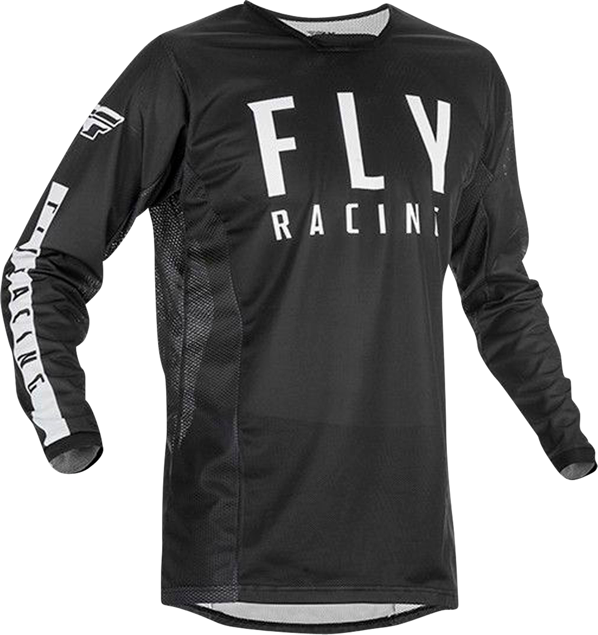 FLY Racing Crossipaita FLY Racing Kinetic Mesh Musta-Valkoinen