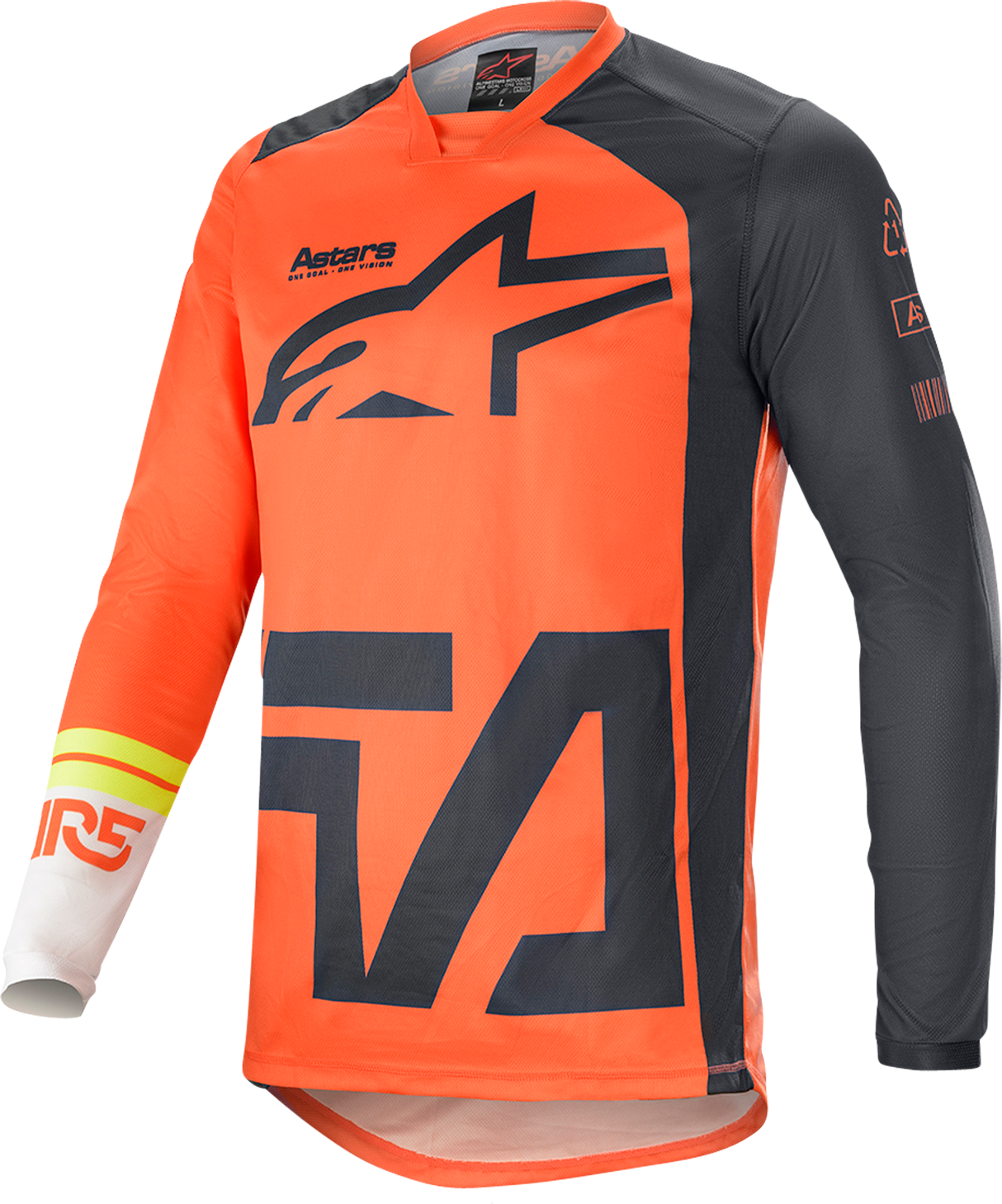 Alpinestars Crossipaita Alpinestars Racer Compass Oranssi-Antrasiitti-Valkoinen