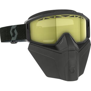 Scott Primal Safari Facemask Svarte snøbriller en størrelse Gul