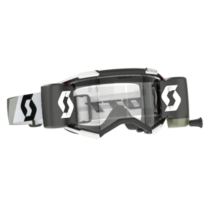 Scott Fury WFS Crossglasögon Premium Svart-Vit-Klar Works-lins