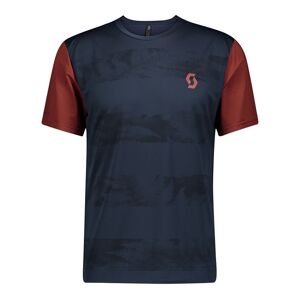Scott Trail Flow S/SL T-shirt Herr, Blå/Röd, S