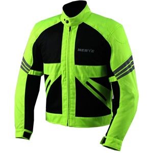 NERVE Motorradjacke »Go« limette-schwarz  L