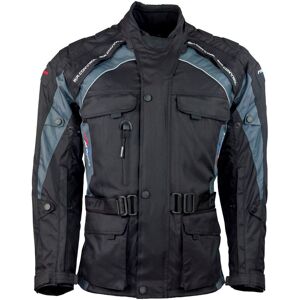 roleff Motorradjacke »Liverpool RO«, Unisex, Mit Sicherheitsstreifen, 4 Taschen schwarz-grau  XXL