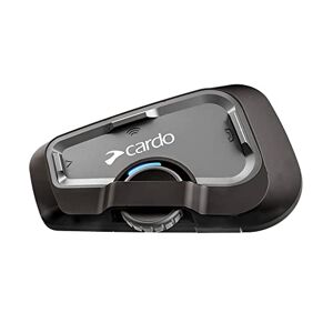Cardo , kostenloses Motorrad-Gegensprechanlagen-Kit Bluetooth Freecom 4X Solo, Einzelpackung, black