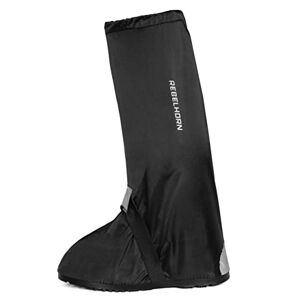 REBELHORN Thunder Wasserdicht Regenschutz für Motorradstiefel Rutschfeste Sohle Elastische Bänder Reflektierende Elemente