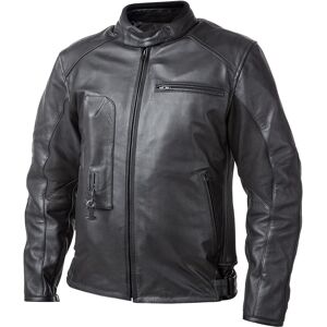 Helite Roadster Airbag Motorrad Lederjacke 4XL Schwarz