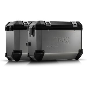 SW-Motech TRAX ION Alukoffer-System - Silbern. 45/45 l. Husqvarna TR 650 Terra / Strada.  silber