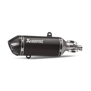 Akrapovic Slip-On Line Titanium Endschalldämpfer  Schwarz Grau