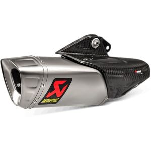 Akrapovic Slip-On Line Titanium Endschalldämpfer  Silber