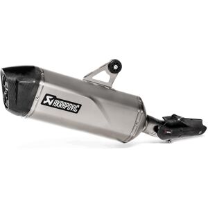 Akrapovic Slip-On Line Titanium Endschalldämpfer  Silber