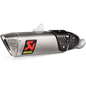 Akrapovic Slip-On Line Titanium Endschalldämpfer  Silber