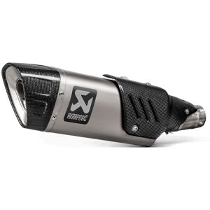 Akrapovic Slip-On Line Titanium Endschalldämpfer  Silber