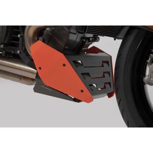 SW-Motech Bugspoiler - Orange/Schwarz. KTM 1290/1390 Super Duke R / Evo.  schwarz