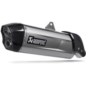 Akrapovic Slip-On Line Titanium Endschalldämpfer  Silber