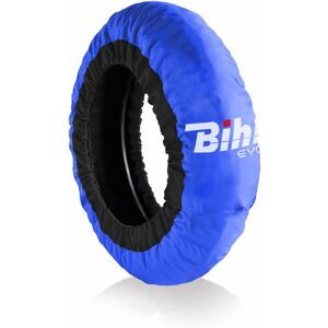 Bihr Home Track EVO2 Autoregulierter Reifenwärmer Blauer Reifen vorne 120 / hinten 180-200mm