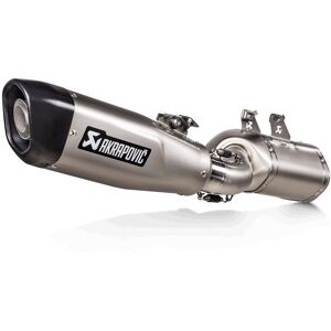 Akrapovic Slip-On Line Titanium Endschalldämpfer  Silber