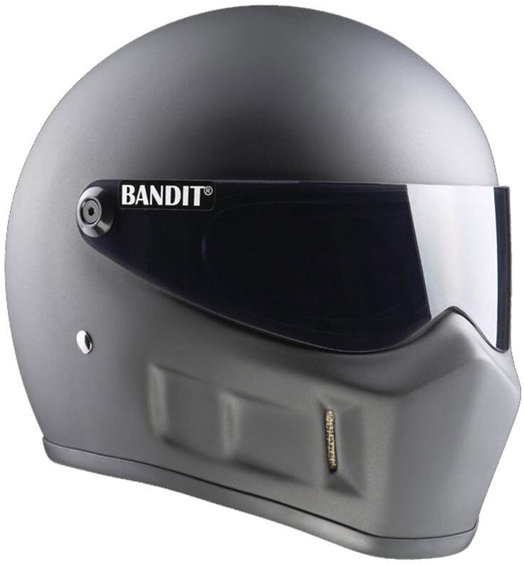 Bandit Super Street 2 Helm Schwarz Matt XL Schwarz