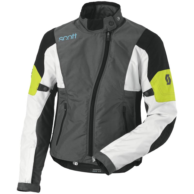 Scott WS Technit TP Damen Textiljacke 44 Grau Grün