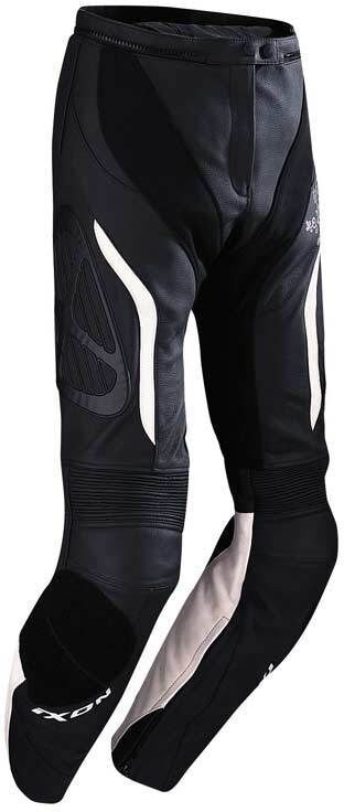 Ixon Prima VX Damen Motorrad Lederhose 44 Schwarz Weiss