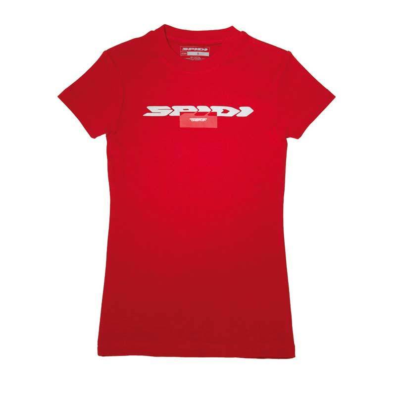 Spidi Flash Lady T-Shirt M Rot
