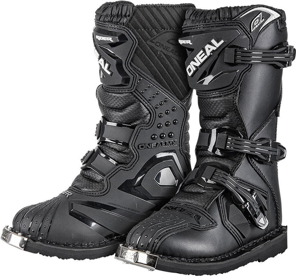 Oneal Rider Jugend 2015 Jugend Motocross Stiefel 35 Schwarz