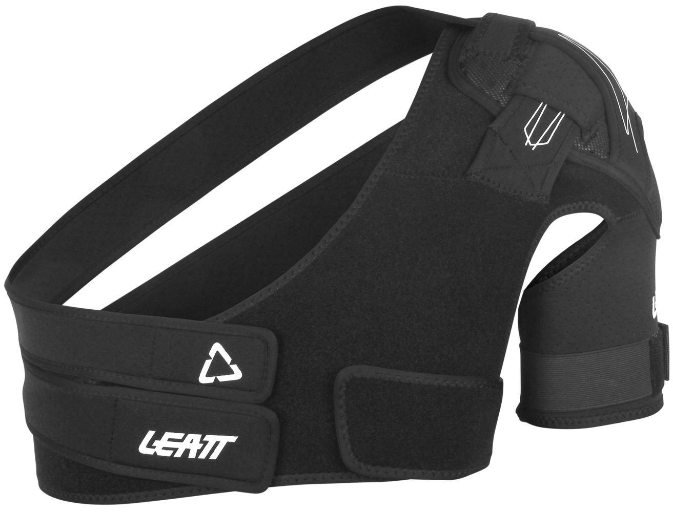 Leatt Schulterprotektor L XL Schwarz