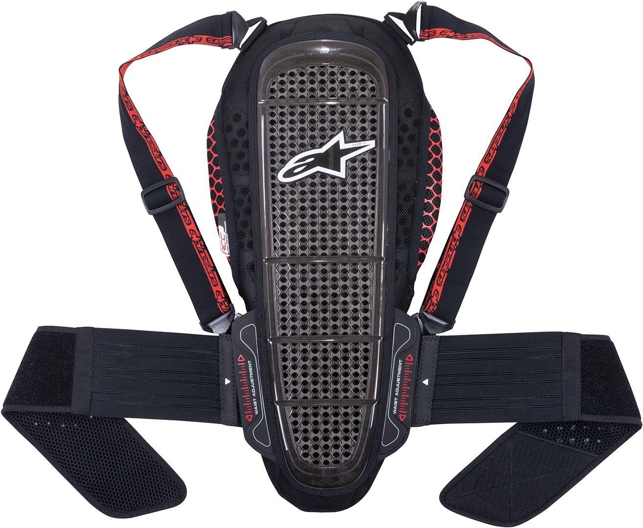 Alpinestars Nucleon KR-1 Rueckenprotektor XS Schwarz Rot