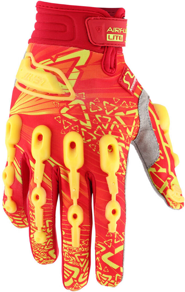 Leatt AirFlex Lite Handschuhe XS Rot Gelb