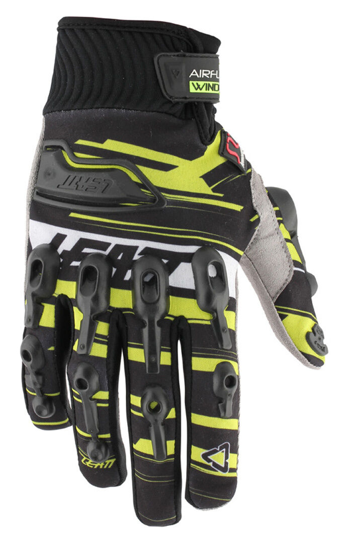 Leatt AirFlex Wind Handschuhe 2XL Schwarz Gelb