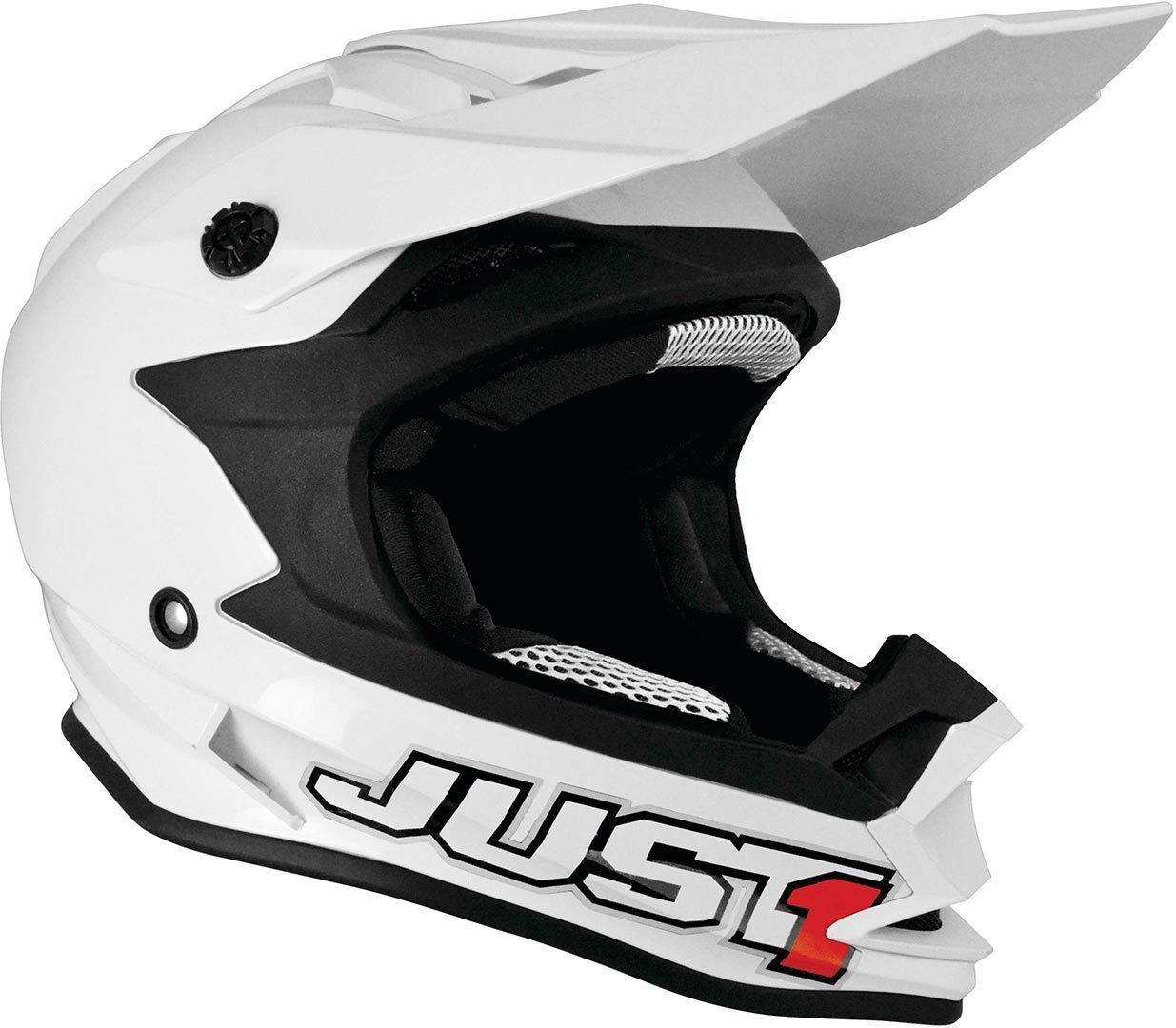 Just1 J32 Pro Crosshelm S Weiss