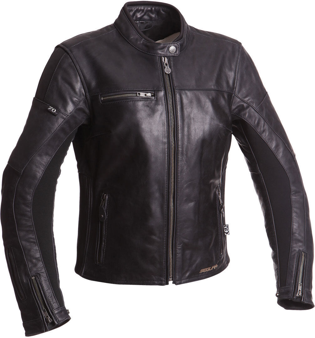 Segura Lady Nova Damen Motorradlederjacke 40 Schwarz