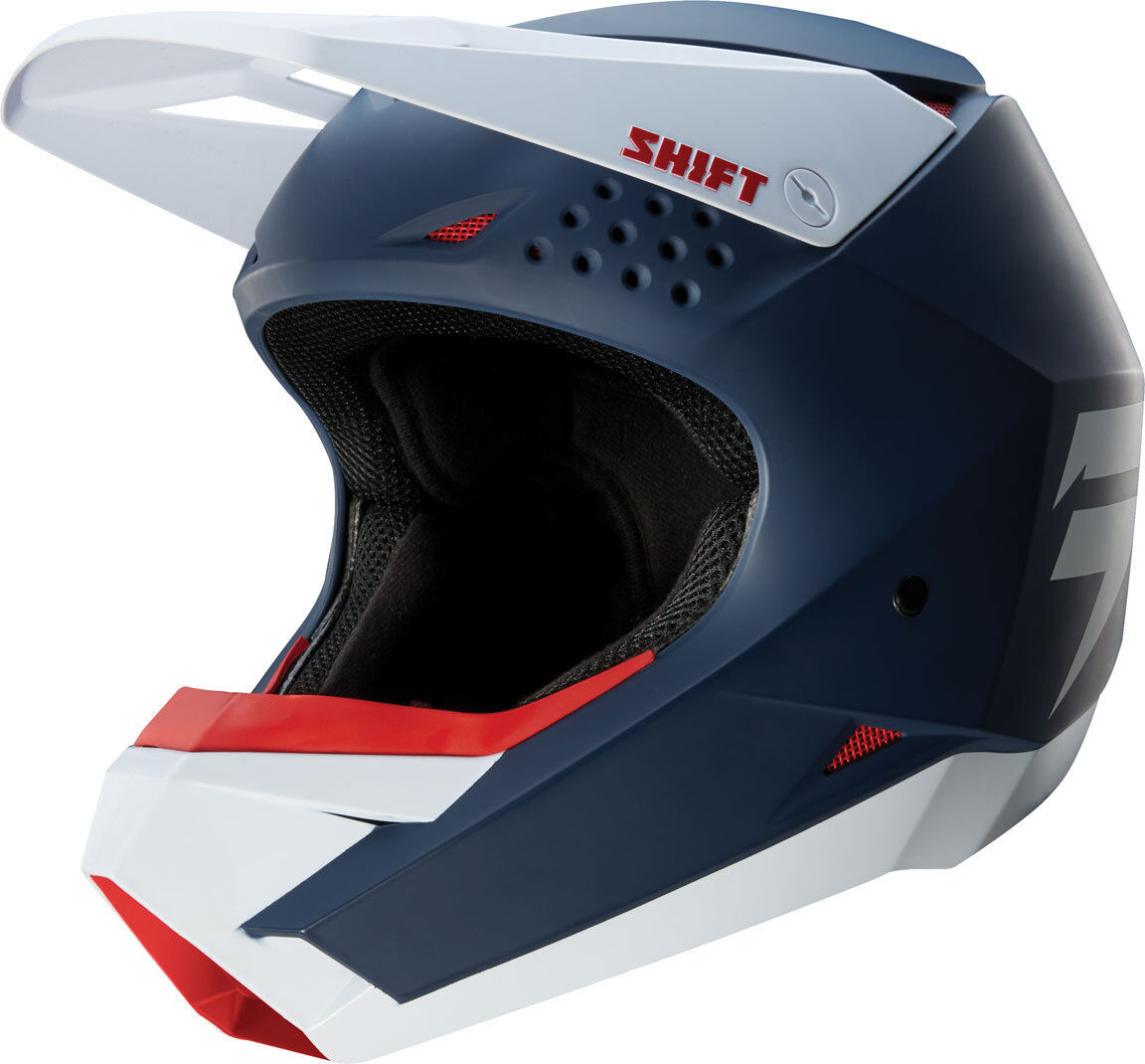 Shift WHIT3 Motocross Helm M Blau