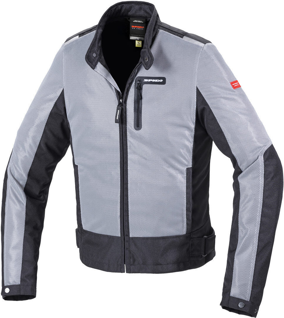 Spidi Solar Net Motorrad Textiljacke 3XL Schwarz Grau