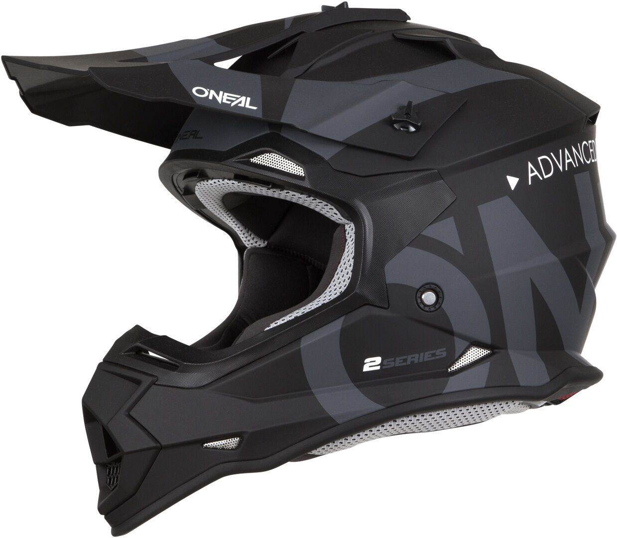 Oneal 2Series RL Slick Motocross Helm S Schwarz