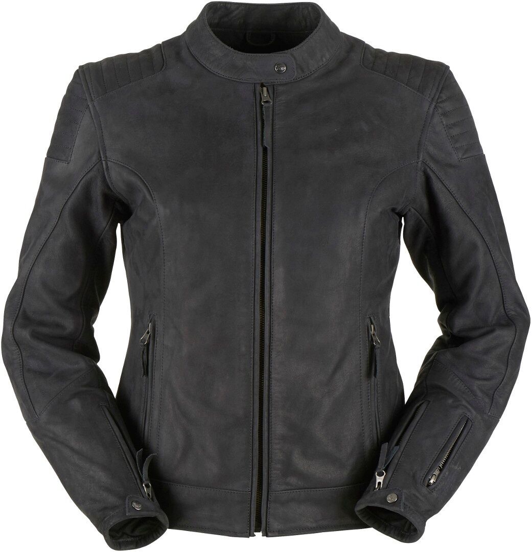 Furygan Debbie Damen Motorrad Lederjacke XL Schwarz