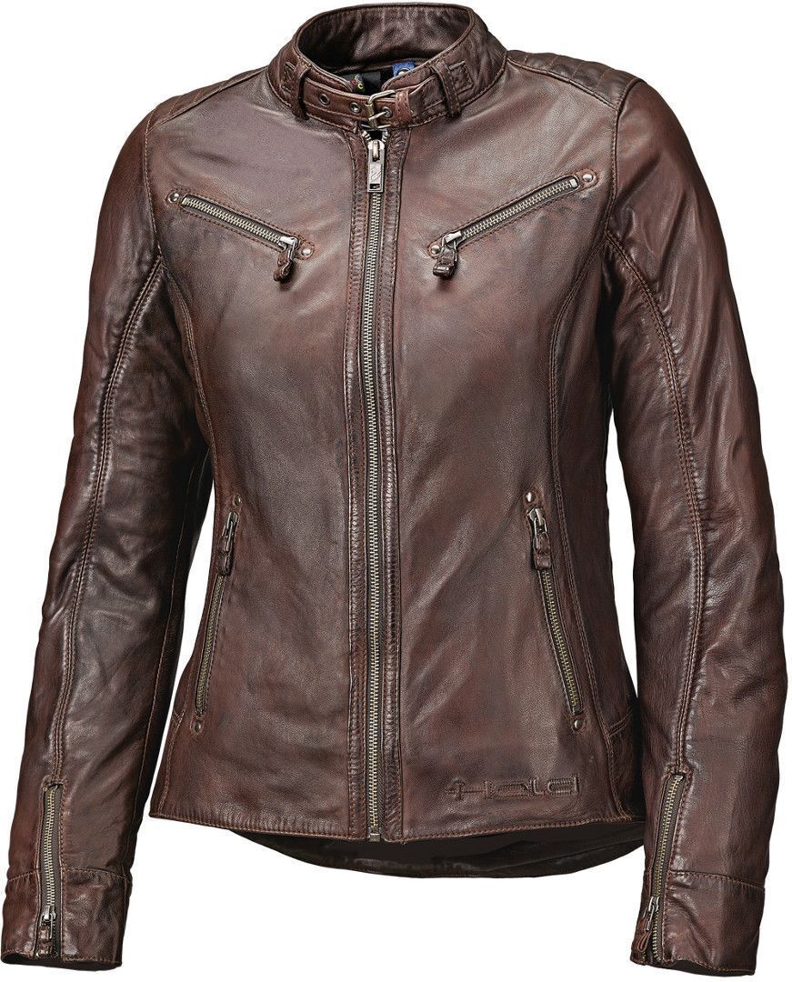 Held Sabira Damen Motorrad Lederjacke 42 Braun