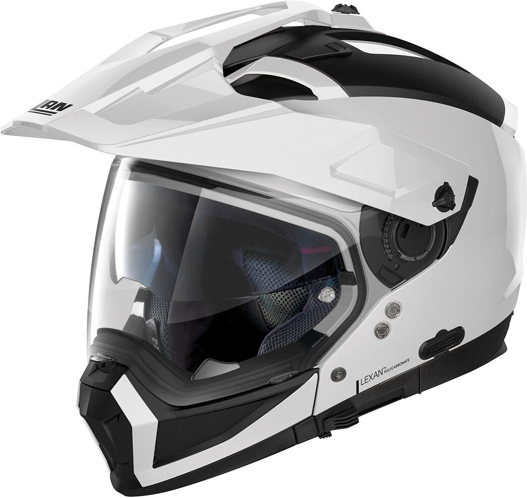 Nolan N70-2 X Classic N-Com Helm XL Weiss